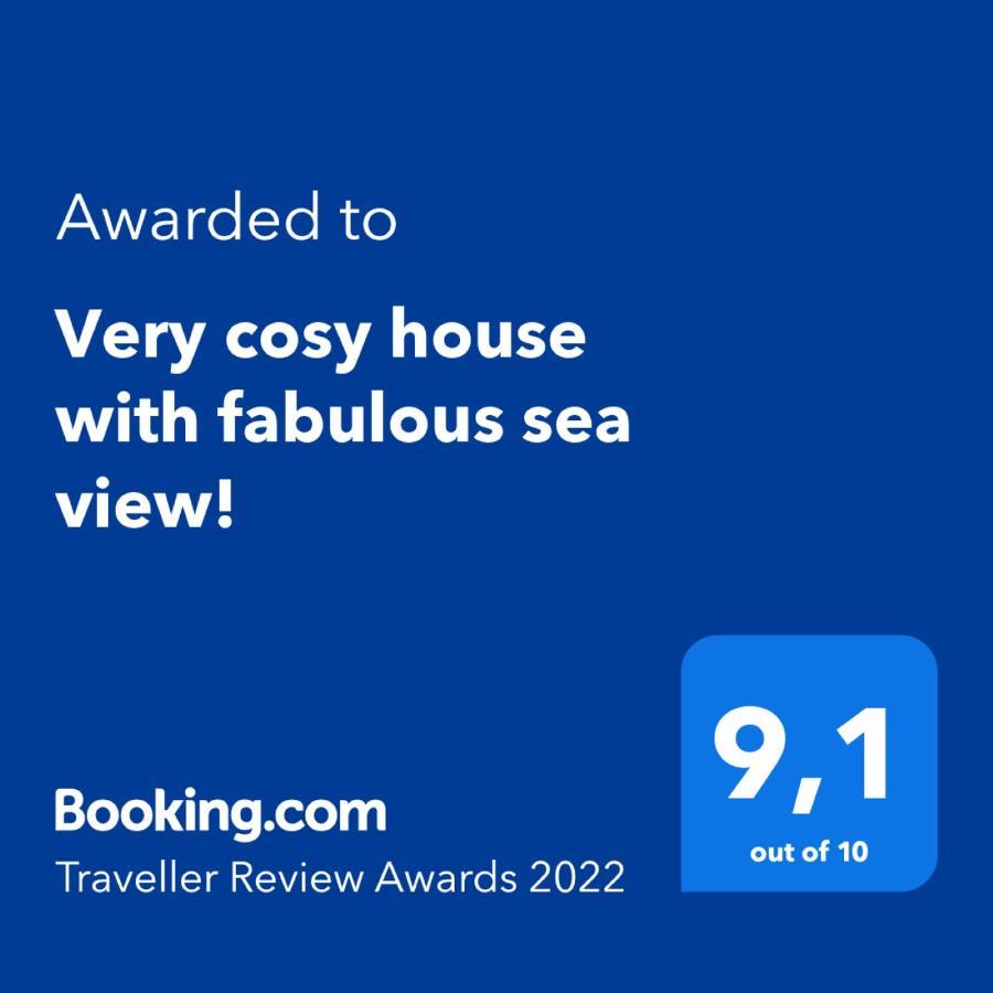 Very Cosy House With Fabulous Sea View! ピエトラ・リーグレ エクステリア 写真