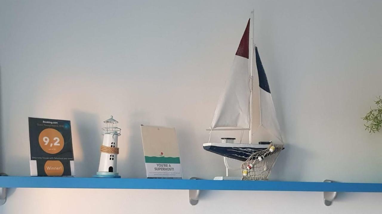 Very Cosy House With Fabulous Sea View! ピエトラ・リーグレ エクステリア 写真